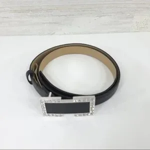 St. John | Accessories | St John Black Leather Belt Womens  display picture 2